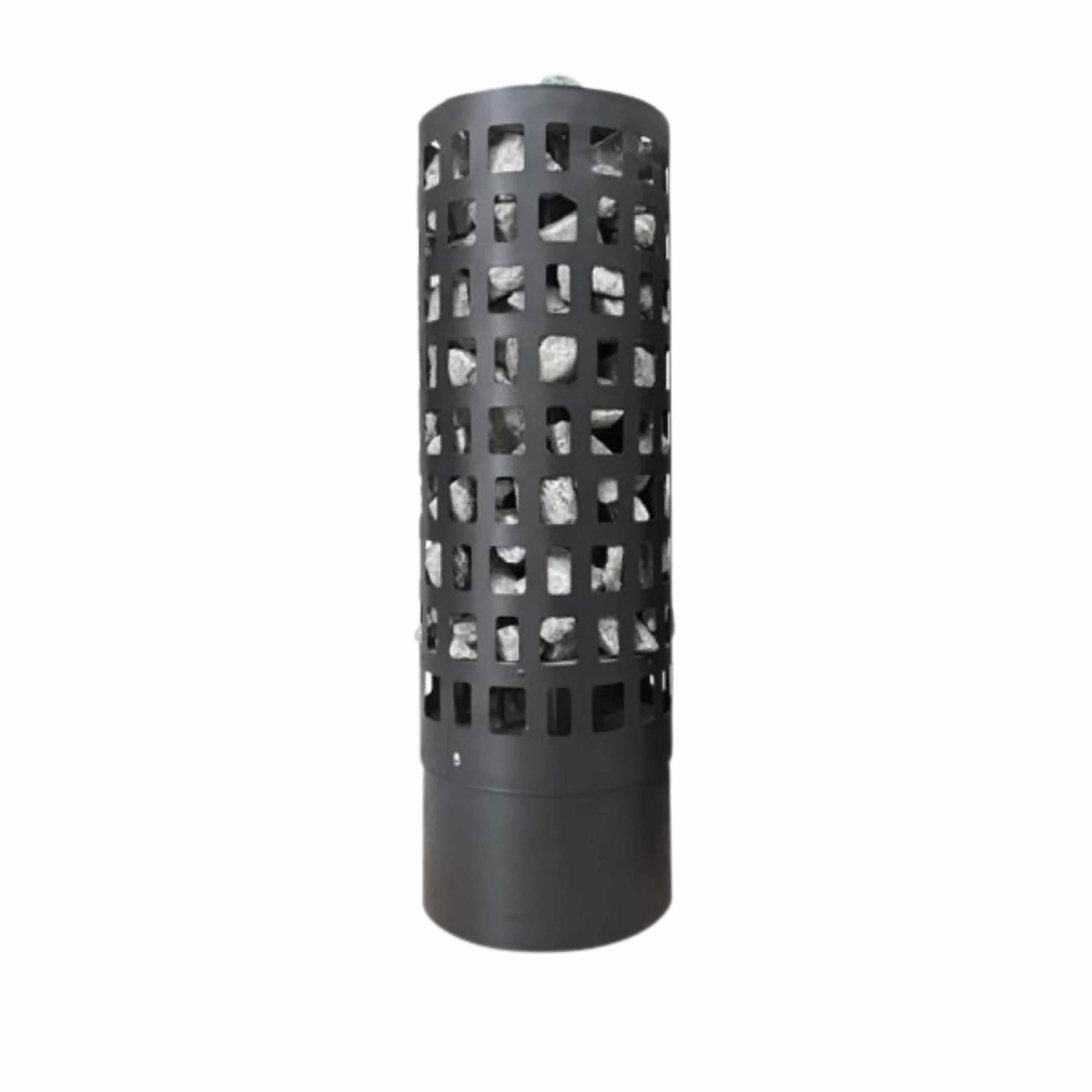 Finnische Sauna Sidora JK200, Eckmodell für 6 Personen mit Ofen