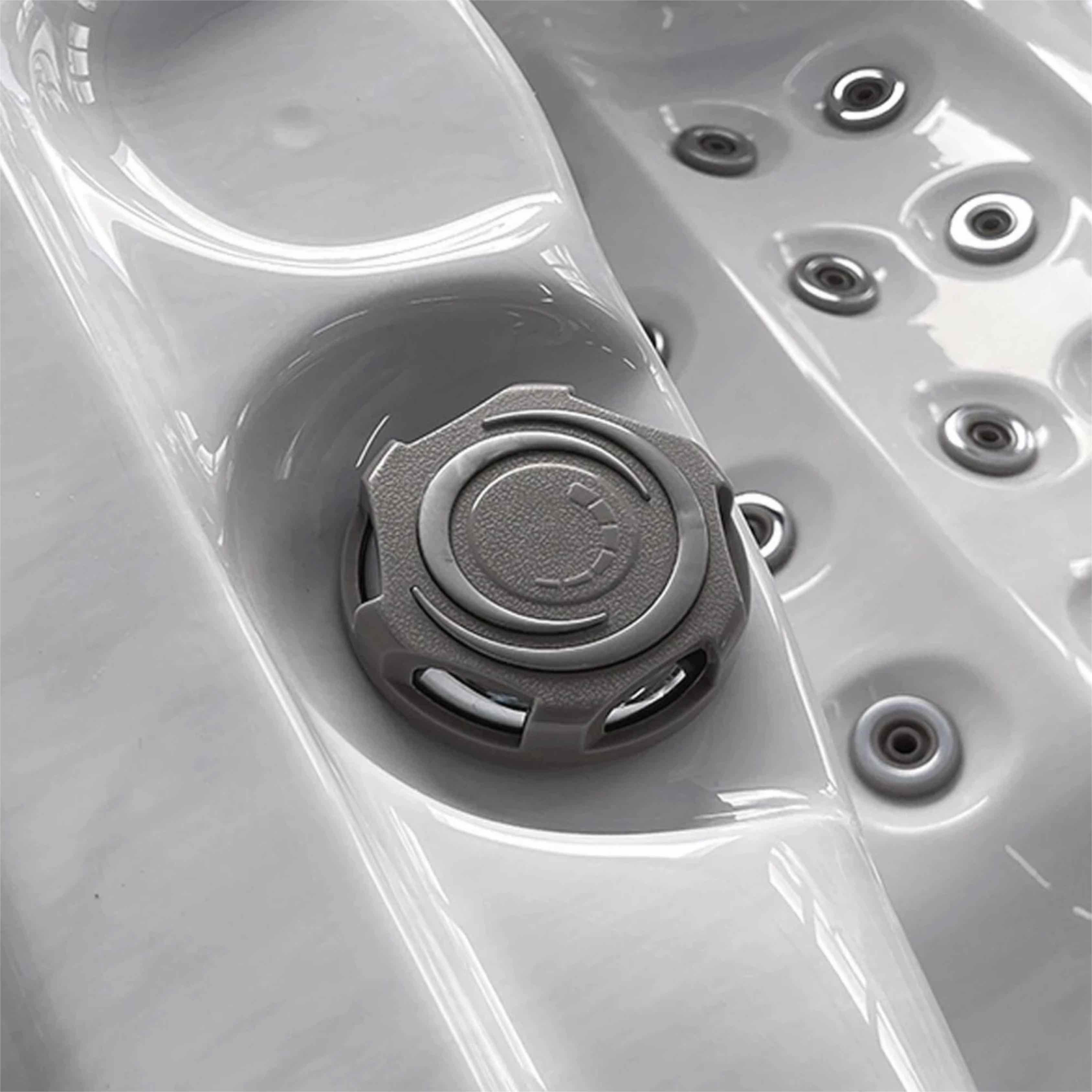 Garten-Whirlpool Alpha 723 Sidora – Hot Tub Druckregelung.