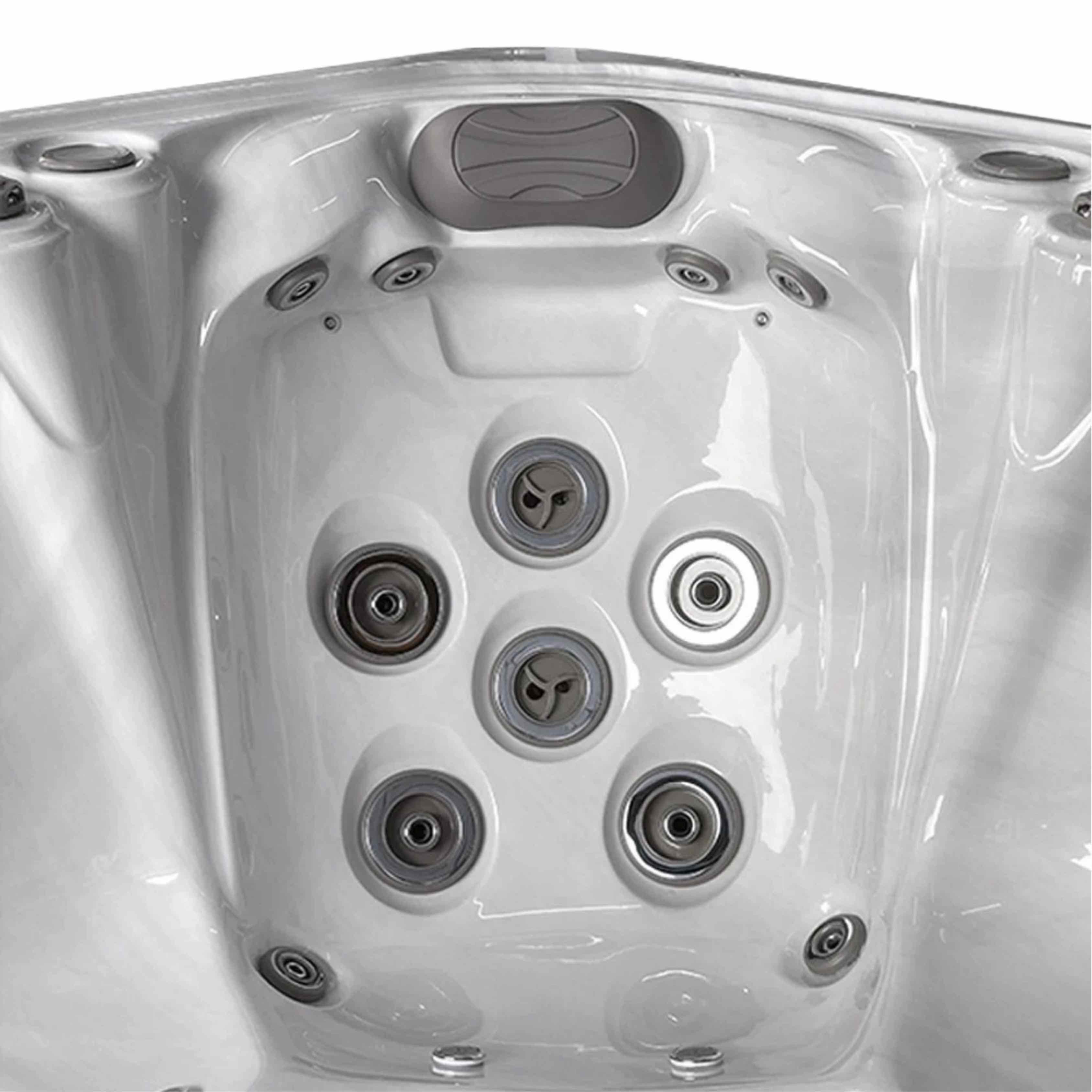Garten-Whirlpool Alpha 723 Sidora – Wasserdüsen Hot Tub.